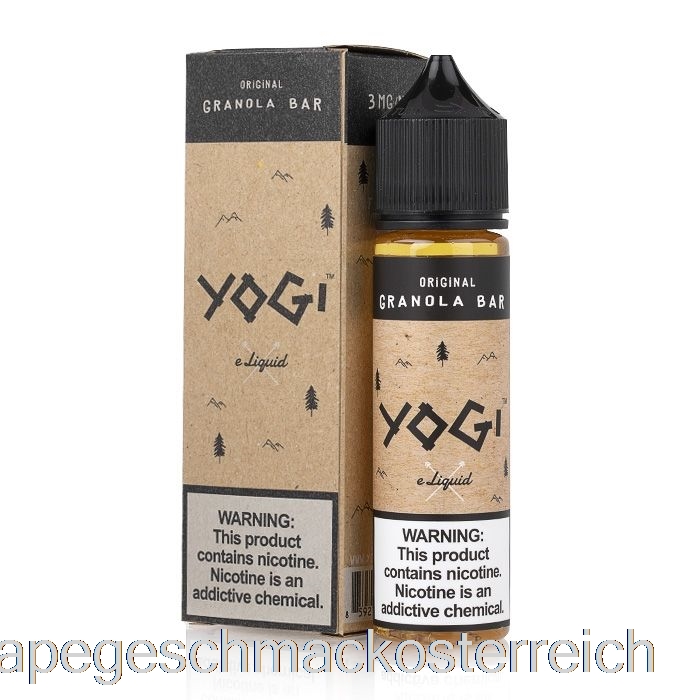 Original Müsliriegel – Yogi E-Liquid – 60 Ml, 0 Mg Vape-Geschmack